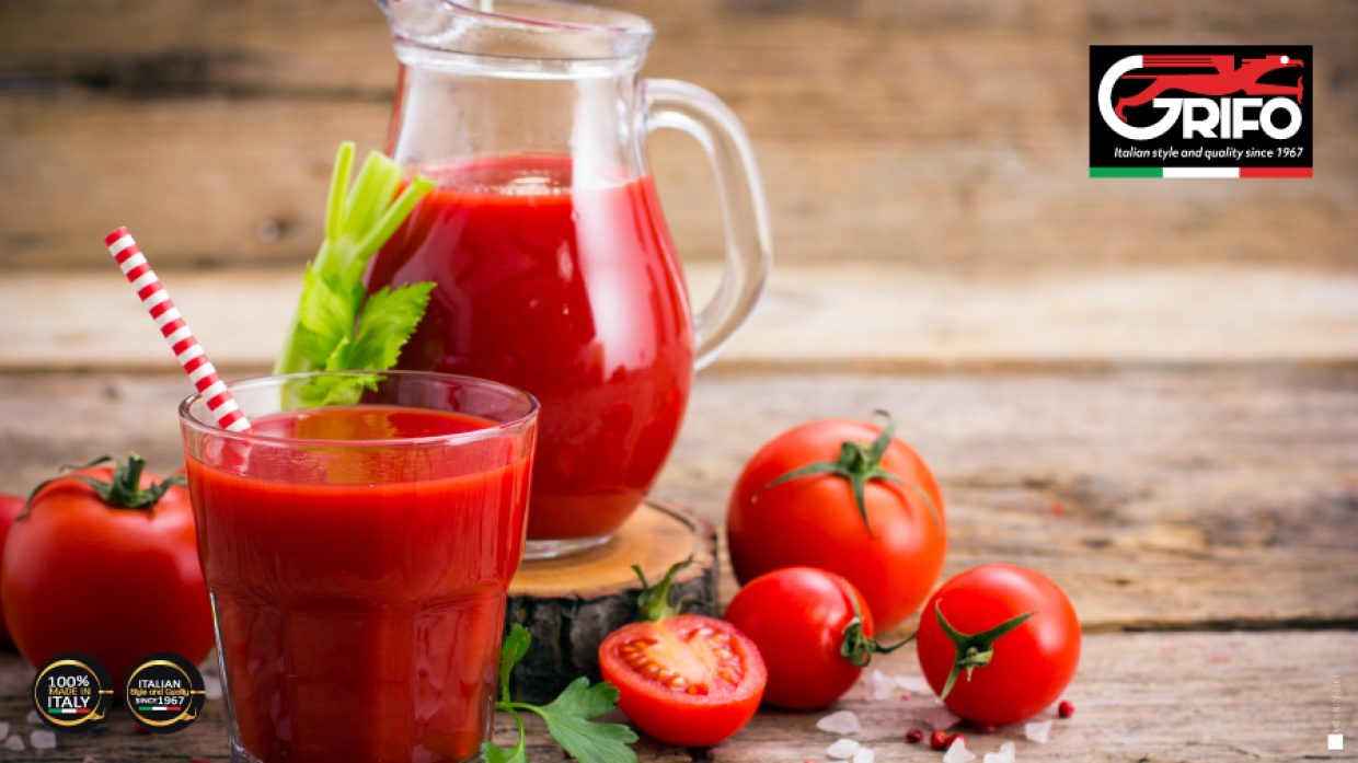 Bere il succo di pomodoro? Scopri i motivi con Grifo!