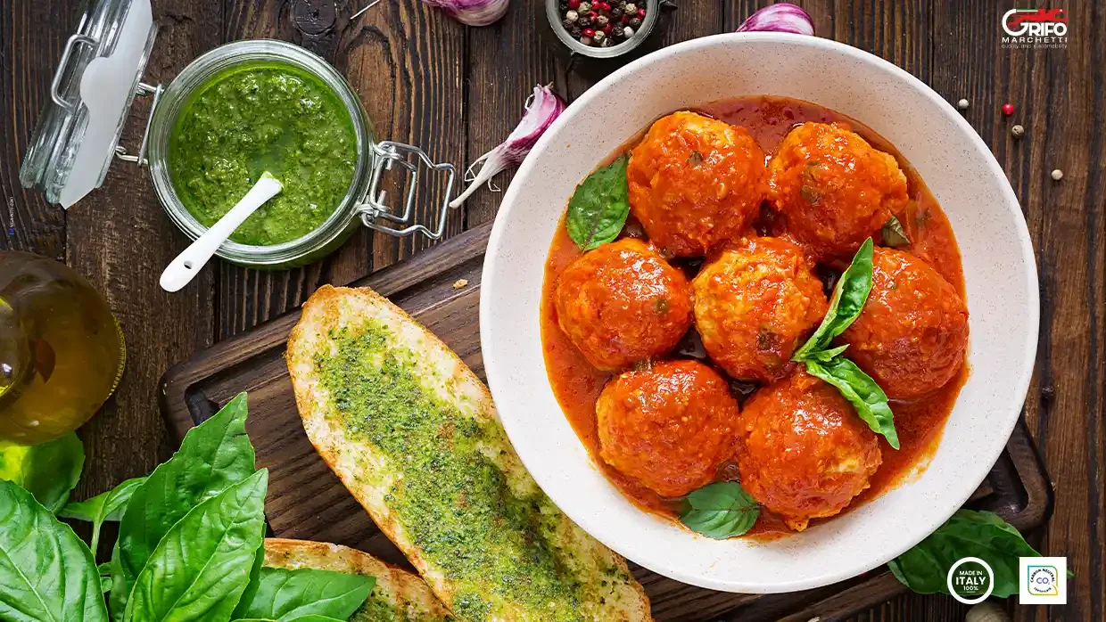 Per Pasqua Grifo propone il ragù con le polpettine!